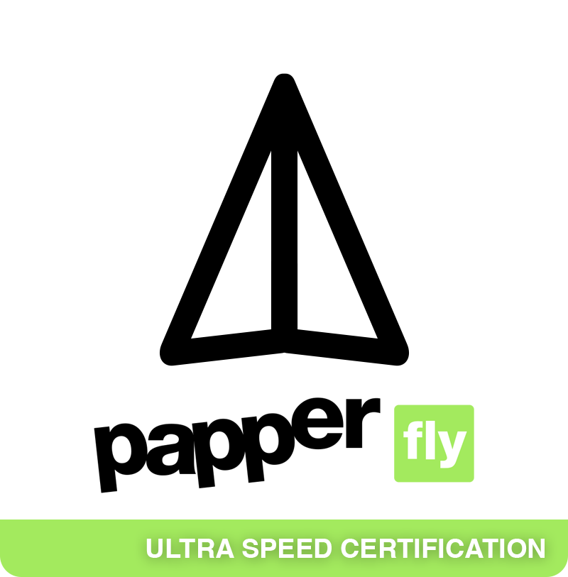 Ultra Speed Certification Papper Fly